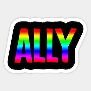 Ally Sticker